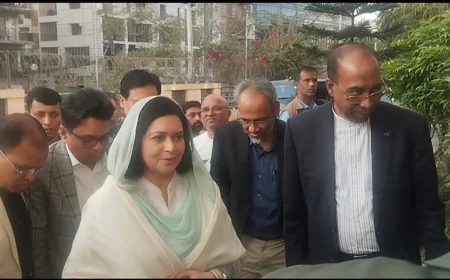 Zubaida Rahman Visits Khaleda Zia in Hospital Today