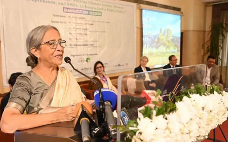 Farida Akhtar Urges More Funding for Women Entrepreneurs to Tackle Climate Risks