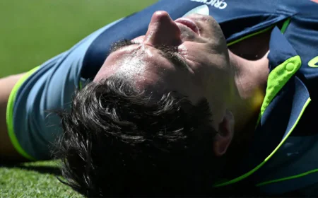 Australia Captain Cummins Ready for Adelaide Test