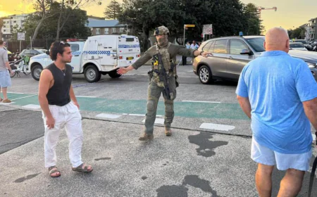 Nine killed in shooting at Bondi Beach, Australia