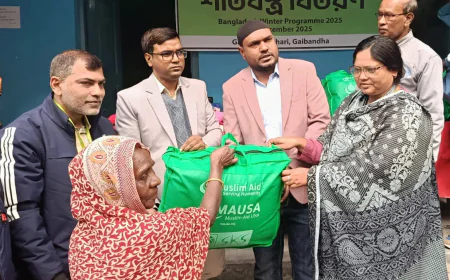 SKS Foundation Gives Warm Clothes to Cold-Struck Residents in Gaibandha