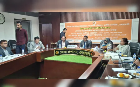 Gender-Focused Humanitarian Action Initiative Begins in Noakhali