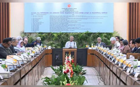 ECNEC Approves 22 Projects Worth Tk 46,419.66cr