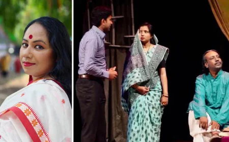 Samiun Jahan Dola Receives Natyabandhu Award