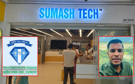 Money Laundering and Luggage-Party Trap: NBR Seeks Bank Accounts of Sumash Tech Owner