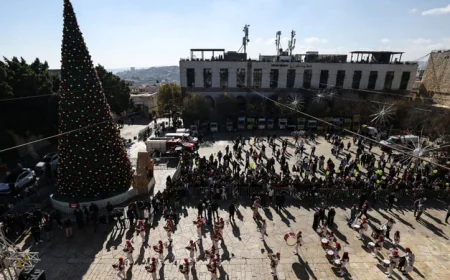 Bethlehem Marks First Christmas Celebration Since Gaza Conflict