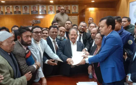 Nomination Papers Filed in Barishal Amid Festive Atmosphere