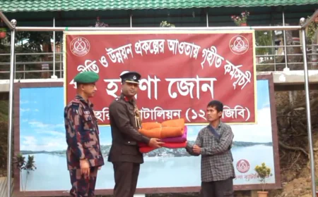 BGB Delivers Humanitarian Aid to Barkal Fire Victims