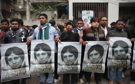 Khaleda Zia’s Death Casts a Shadow of Grief Over the Nation