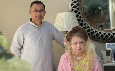 Tarique Rahman Asks Everyone to Keep His Mother in Their Prayers
