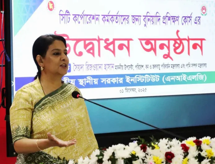 Rizwana Urges City Corporation Officials to Play Stronger Role in Creating Pollution-Free City