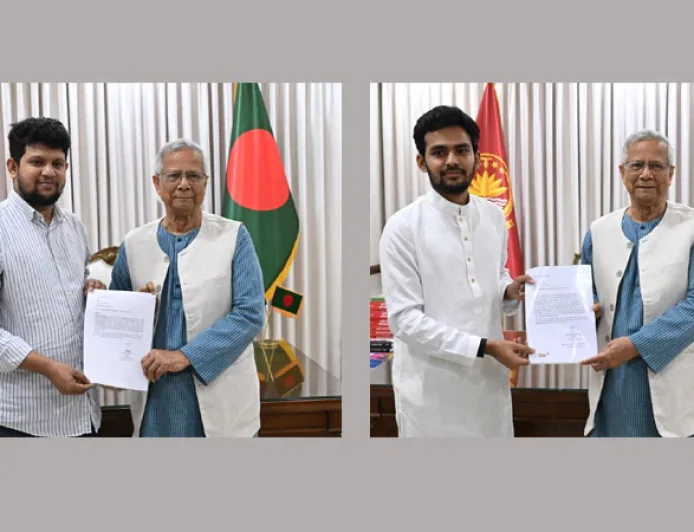 Advisers Mahfuj and Asif submit resignations