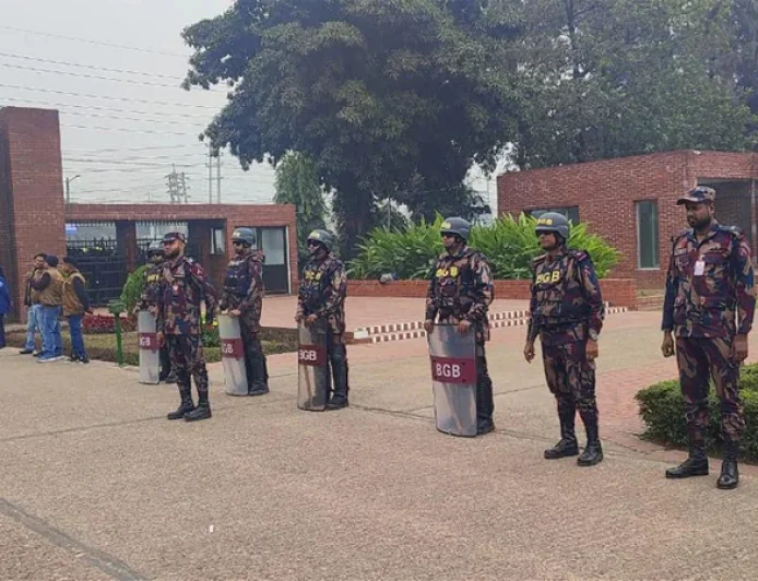 BGB deployed at key points to maintain law and order