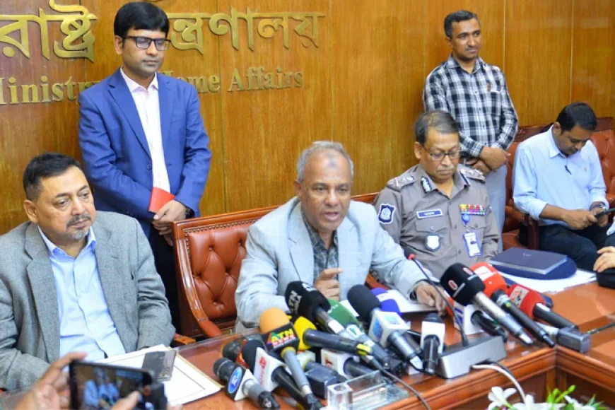 No Security Threat to Anyone in Bangladesh: Home Adviser