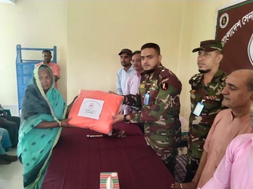 Army Provides Winter Clothing to Needy Priests in Rangamati