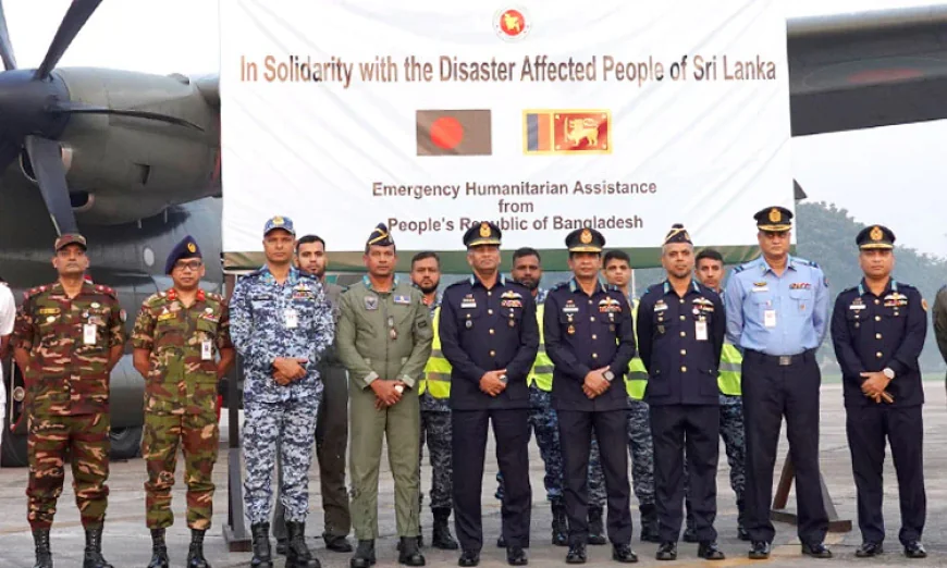 Emergency Assistance from Bangladesh Reaches Cyclone-Affected Sri Lanka