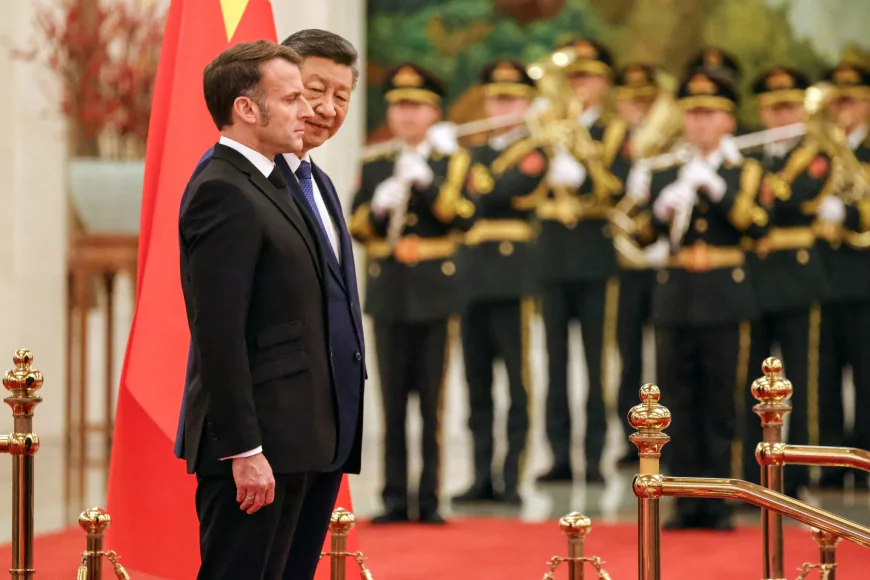Macron calls on Xi to join G7 for structured economic governance