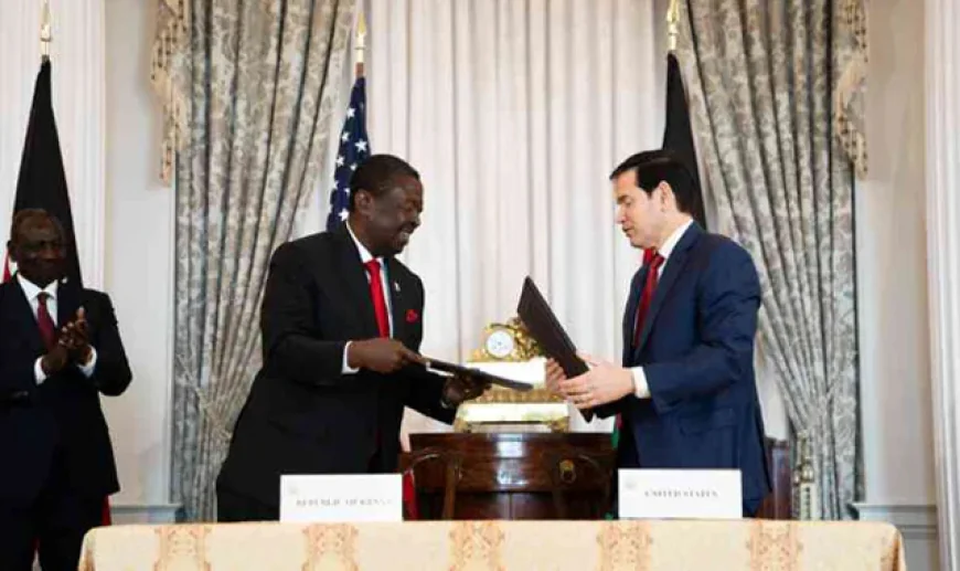 US Signs Health Aid Deal with Kenya During Trump’s First Term
