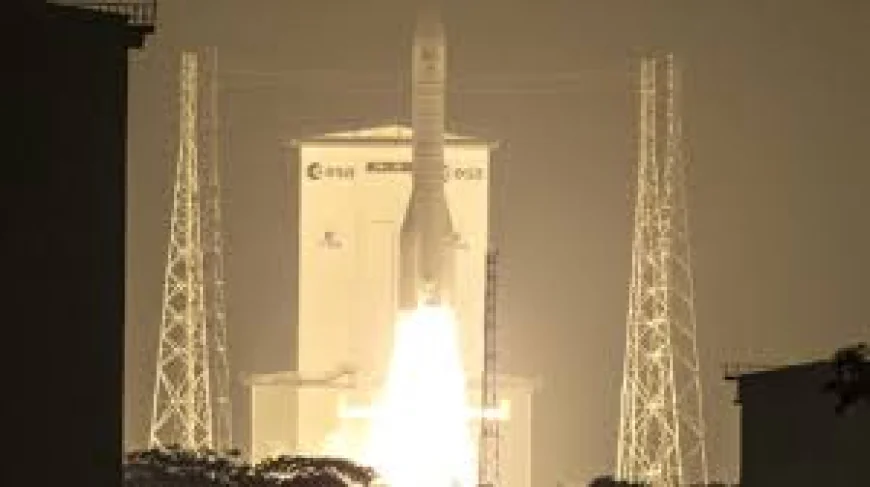 Ariane 6 Launches EU Navigation Satellites into Orbit