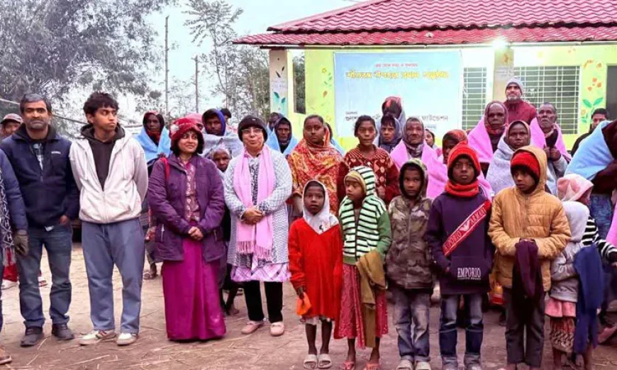 4,000 Winter Clothes Distributed to Indigenous Communities in Dinajpur