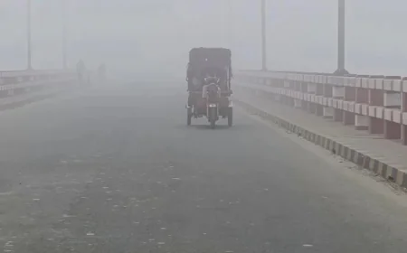 Kurigram Shivers as Temperature Drops to 9°C, Char Residents Struggle