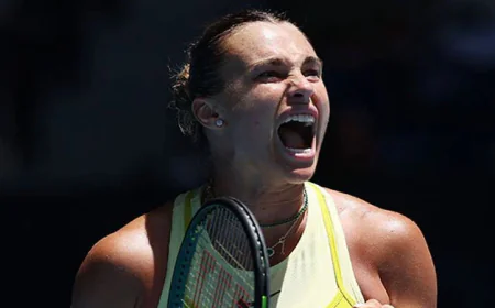 Sabalenka Reaches Third Consecutive Brisbane Final Ahead of Australian Open