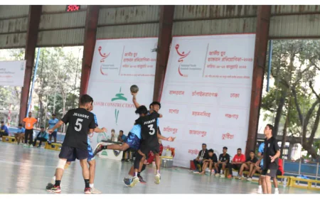 Youth Men’s Handball Semifinals Tomorrow