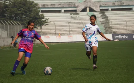 Nasrin Thrash Kachari Para Akadash in Women’s Football League