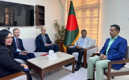 EU EOM Outlines Monitoring Plans in Meeting With Ali Riaz