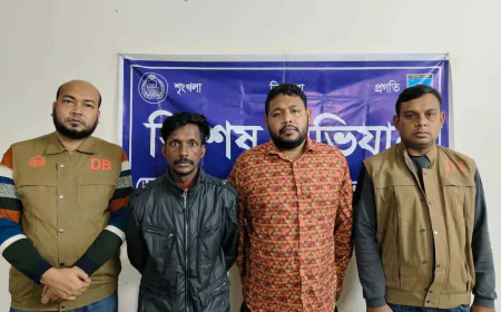 Two Armed Cadres of Banned Jubo League Arrested in Ashulia