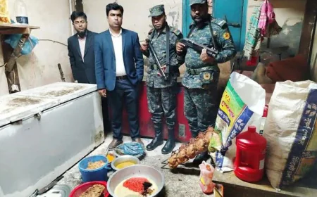 Chandpur Hotel Owner Fined for Serving Expired Food