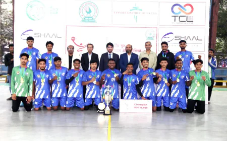 Panchagarh secure national youth handball title