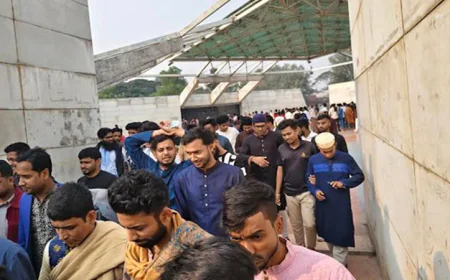 BNP Leaders, Supporters Pay Homage at Begum Khaleda Zia’s Grave