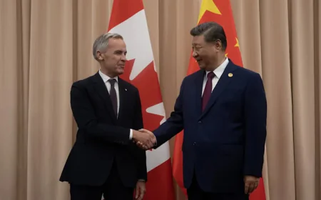 Canada’s Carney praises strategic partnership in meeting with Xi