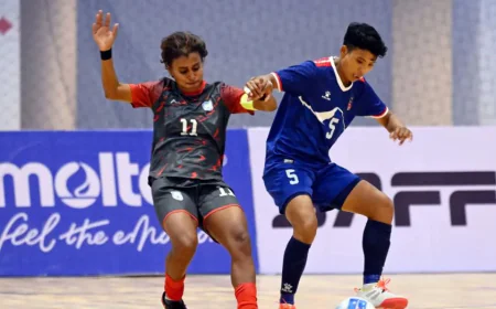 Bangladesh Women’s Team Beat Nepal