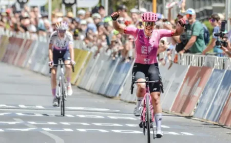 Switzerland’s Ruegg Sprints to Second Tour Down Under Title