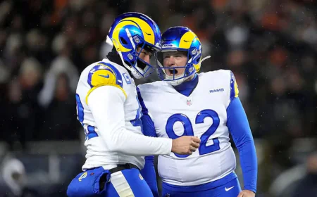 Rams Fend Off Bears Comeback as Patriots Advance in NFL Playoffs