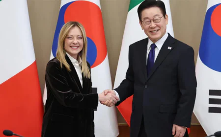 South Korea and Italy Agree to Deepen AI, Defence Cooperation