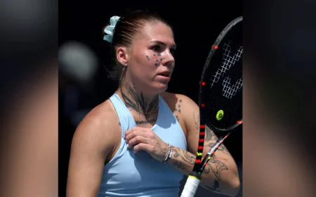 Ukraine’s Oliynykova Calls for Ban on Russian and Belarusian Tennis Players