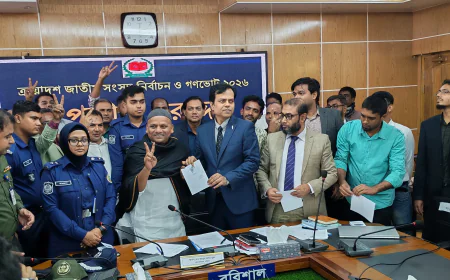 Symbols Allocated to 36 Candidates in Barishal’s Six Constituencies