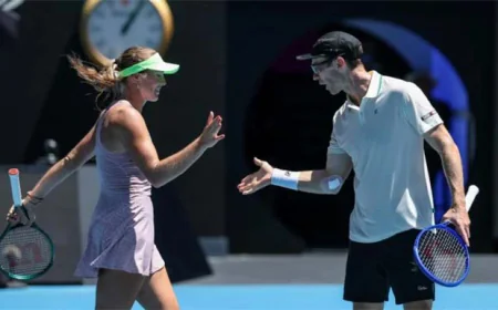 Peers and Gadecki Retain Australian Open Mixed Doubles Crown