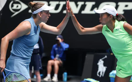 Mertens and Zhang Clinch Australian Open Women’s Doubles Title