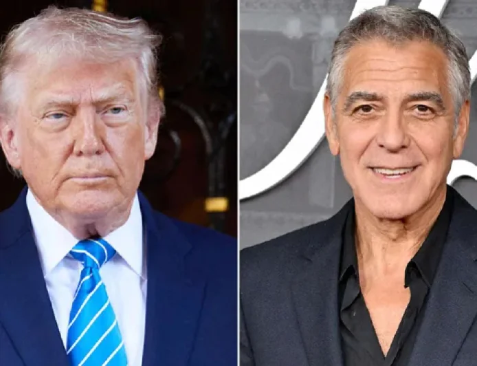 Trump joins criticism of Clooney’s French passport