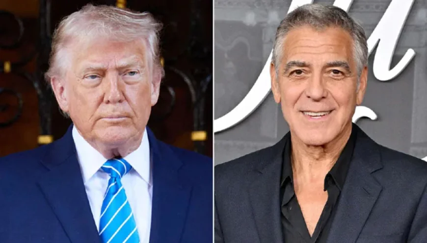 Trump joins criticism of Clooney’s French passport