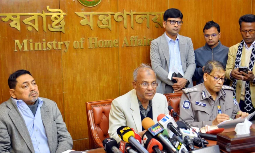 Home Adviser Promises Strict Law and Order Ahead of National Election