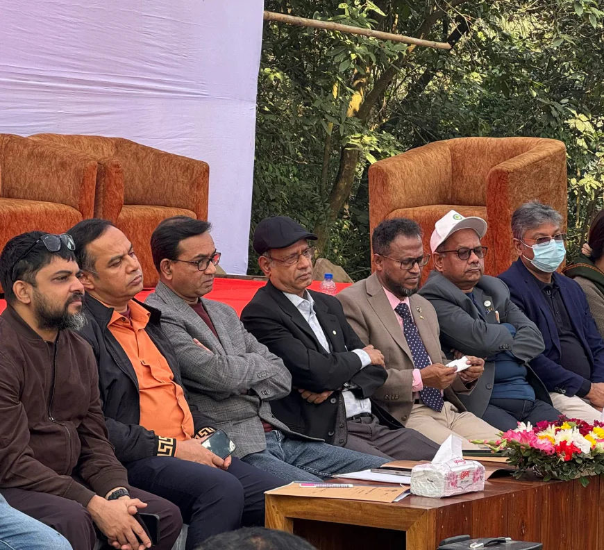 RAJUK Chairman Meets Local Residents Near Jindapark in Purbachal