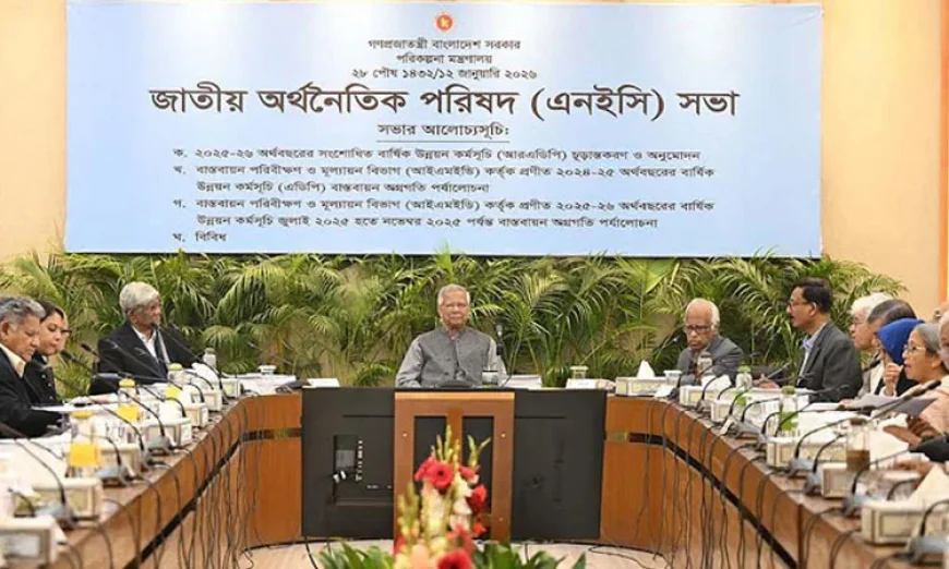 NEC Approves Tk 2 Lakh Crore RADP for FY26