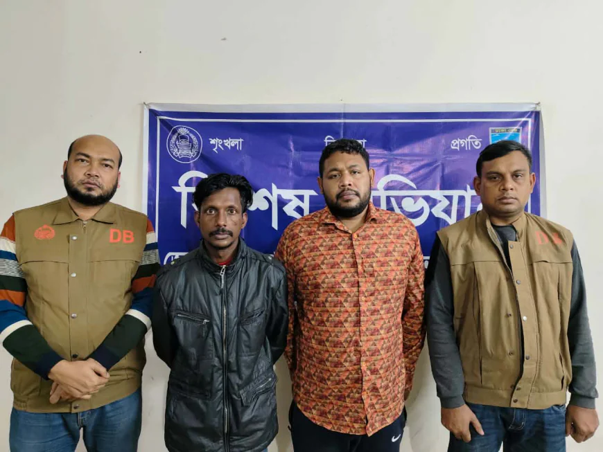 Two Armed Cadres of Banned Jubo League Arrested in Ashulia