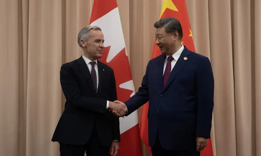 Canada’s Carney praises strategic partnership in meeting with Xi