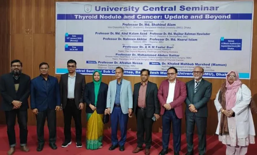 Thyroid Cancer Treatable with Complete Recovery, Experts Say